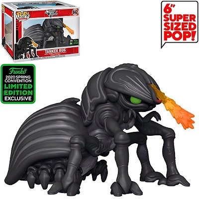 Funko Pop Starship Troopers - Tanker Bug #842 Vinil 9,5 cm Oficial Funko