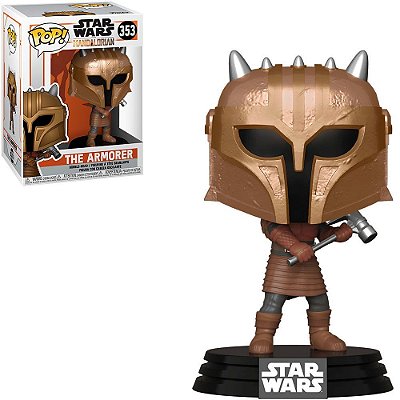 Funko Pop Star Wars Mandalorian - The Armorer #353 Vinil 9,5 cm Oficial Funko