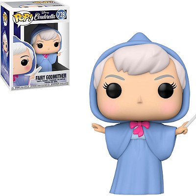 Funko Pop Disney Cinderella Fairy - Fairy Godmother #739 Vinil 9,5 cm Oficial Funko