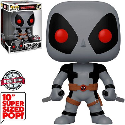 Funko Pop Marvel Deadpool - W/Swords Gray #543 Vinil 9,5 cm Oficial Funko