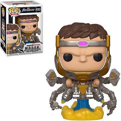 Funko Pop Marvel Avengers Gamer - Verse M.O.D.O.K #633 Vinil 9,5 cm Oficial Funko