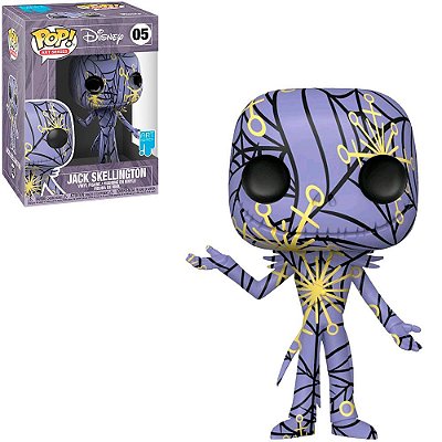 Funko Pop Disney Art Series - Jack Skellington #05 Vinil 9,5 cm Oficial Funko