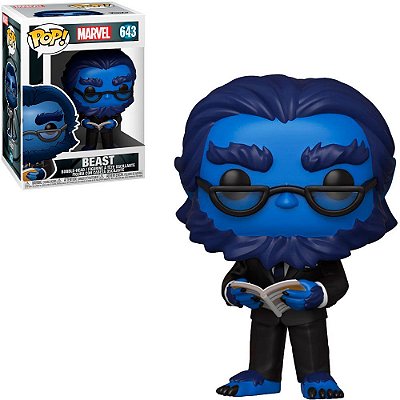 Funko Pop Marvel X-Men - 20Th Beast #643 Vinil 9,5 cm Oficial Funko