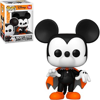 Funko Pop Disney Halloween - Mickey Mouse #795 Vinil 9,5 cm Oficial Funko