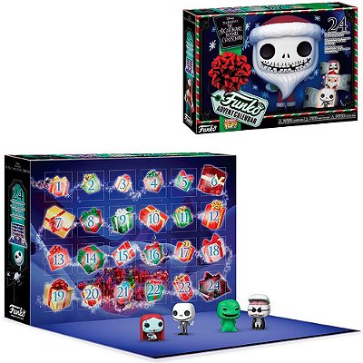 Funko Pop Pocket Calendar The Nightmare - Before Christmas #49668 Vinil 9,5 cm Oficial Funko