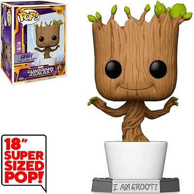 Funko Pop Guardians - Galaxy Groot #02 Vinil 9,5 cm Oficial Funko