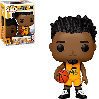 Funko Pop Nba - Donovan Mitchell #86 Vinil 9,5 cm Oficial Funko