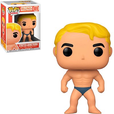 Funko Pop Stretch Armstrong - Stretch Armstrong #01 Vinil 9,5 cm Oficial Funko