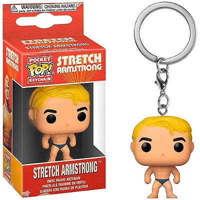 Funko Pop Keychain - Stretch Armstrong #51324 Vinil 9,5 cm Oficial Funko