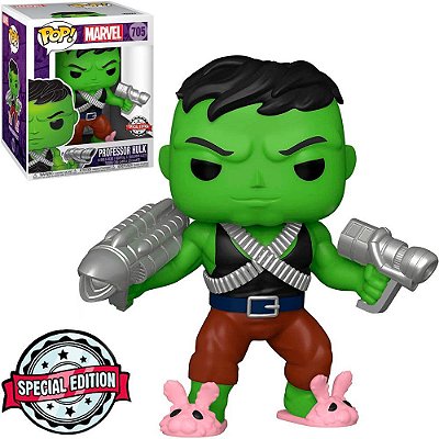 Funko Pop Marvel - Professor Hulk #705 Vinil 9,5 cm Oficial Funko