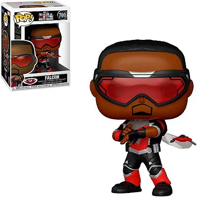 Funko Pop Marvel The Falcon Winter - Soldier Falcon #700 Vinil 9,5 cm Oficial Funko