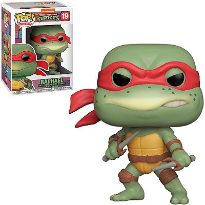 Funko Pop Turtles - Ninja Raphael #19 Vinil 9,5 cm Oficial Funko