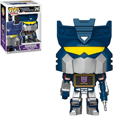 Funko Pop Transformers - Soundwave #26 Vinil 9,5 cm Oficial Funko