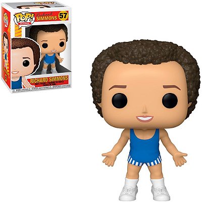 Funko Pop Richard Simmons - Richard Simmons #57 Vinil 9,5 cm Oficial Funko