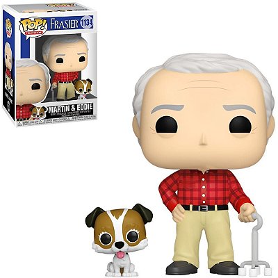Funko Pop Frasier Martin - & Eddie #1134 Vinil 9,5 cm Oficial Funko