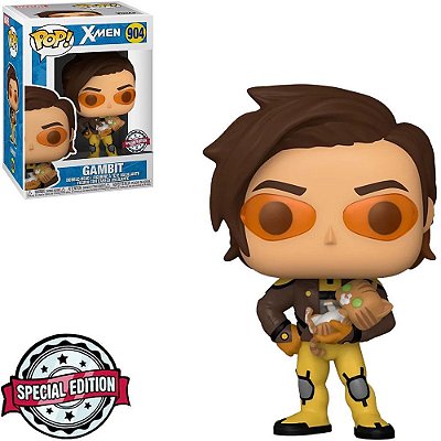 Funko Pop Marvel X-Men - Gambit W/Cat #904 Vinil 9,5 cm Oficial Funko