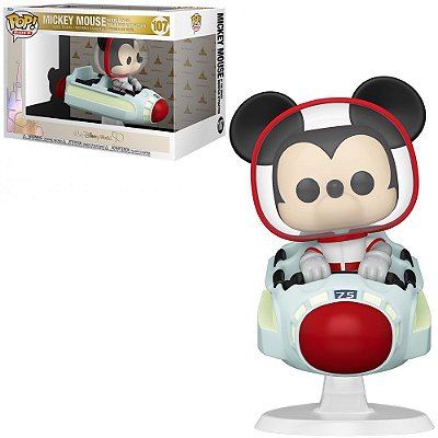 Funko Pop Disney Walt Disney World 50Th - Mickey Mouse #107 Vinil 9,5 cm Oficial Funko
