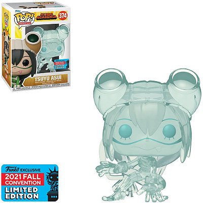 Funko Pop My Hero - Academia Tsuyu #374 Vinil 9,5 cm Oficial Funko