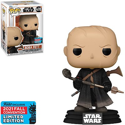 Funko Pop Star Wars Mandalorian - Boba Fett #478 Vinil 9,5 cm Oficial Funko