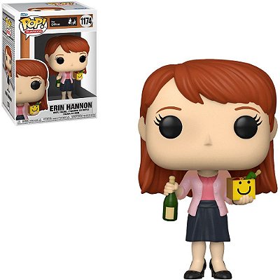 Funko Pop The Office Erin - Hannon W/Champagne #1174 Vinil 9,5 cm Oficial Funko