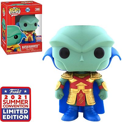 Funko Pop Heroes Dc Imperial - Martian Manhunter #399 Vinil 9,5 cm Oficial Funko