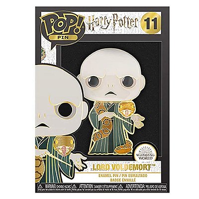 Funko Pop Pins.Harry Potter - Lord Voldemort #37487 Vinil 9,5 cm Oficial Funko