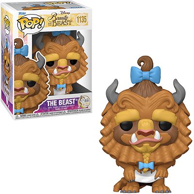 Funko Pop Disney Bt.Beast 30Th - The Beast #1135 Vinil 9,5 cm Oficial Funko