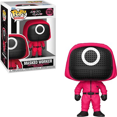 Funko Pop Squid Game Round 6 - Masked Worker #1226 Vinil 9,5 cm Oficial Funko