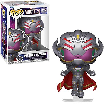 Funko Pop Marvel What Iff ? - Ultron Infinity (Temporada 3) #973 Vinil 9,5 cm Oficial Funko