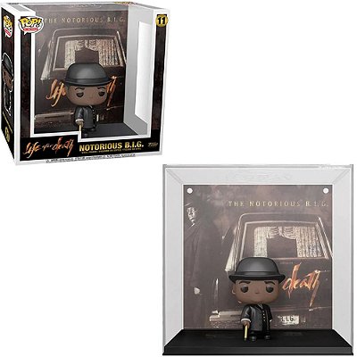 Funko Pop Rocks Albums Notorious Biggie Life - After Death #56737 Vinil 9,5 cm Oficial Funko