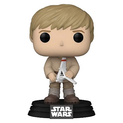 Boneco Funko Pop Star Wars Obi-wan Kenobi Luke - Skywalker Young (Temporada 2) #633