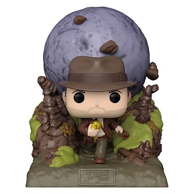 Boneco Funko Pop Indiana Jones Raiders Indiana - Boulder Escape #1360