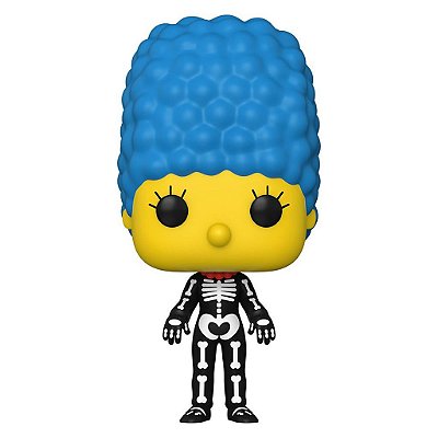 Boneco Funko Pop The Simpsons Tree House Of Horror - Skeleton Marge #1264