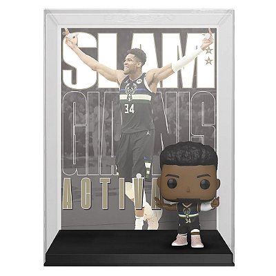 Boneco Funko Pop NBA Cover Slam Giannis - Antetokounmpo 15 #70627