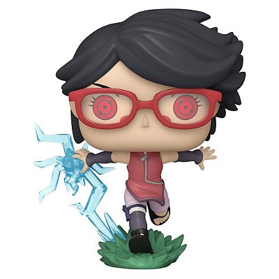 Boneco Funko Pop Boruto Boruto Sarada - W/sharingan Glow #1358