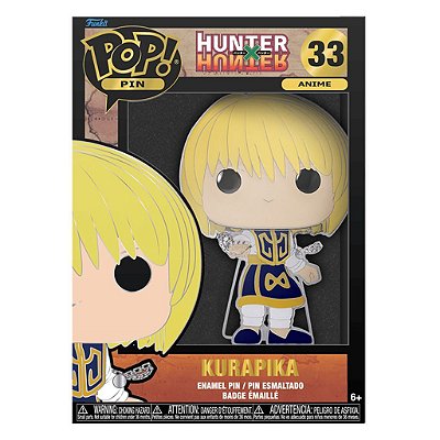 Boneco Funko Pop Pins.hunter X - Hunter Kurapika #44501