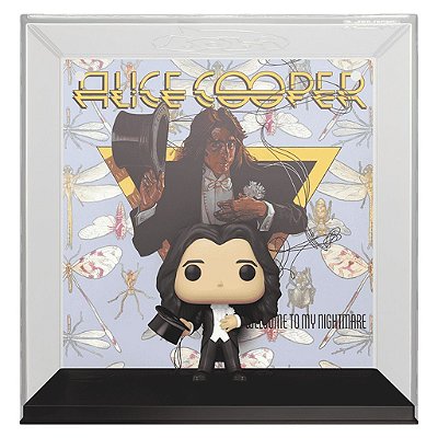 Boneco Funko Pop Rocks Albums Alice Cooper Wlcome To My - Nightmare 34 #64038