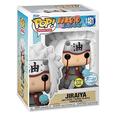 Boneco Funko Pop Naruto Shippuden Jiraiya - W/rasengan Glow #1481