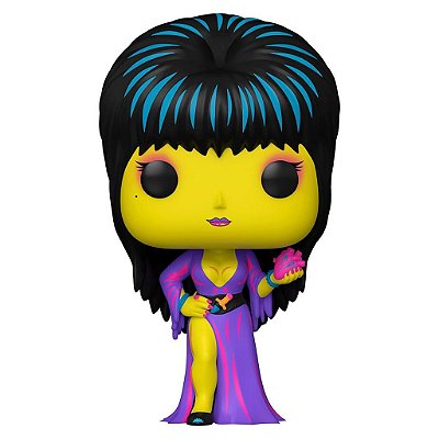 Boneco Funko Pop Elvira 40th - Elvira Blacklight #68