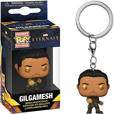 Funko Pop Keychain Marvel - Eternals Gilgamesh #50856 Vinil 9,5 cm Oficial Funko