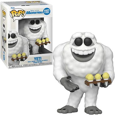 Funko Pop Disney Monster Inc - 20Th Yeti #1157 Vinil 9,5 cm Oficial Funko