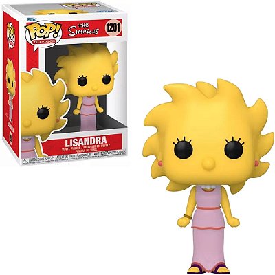 Funko Pop The Simpsons Empire - Lisandra Lisa #1201 Vinil 9,5 cm Oficial Funko