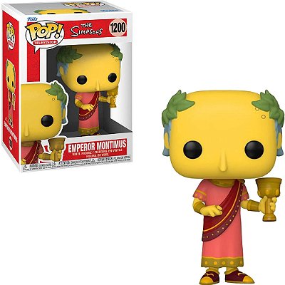 Funko Pop The Simpsons Empire - Montimus Burns #1200 Vinil 9,5 cm Oficial Funko