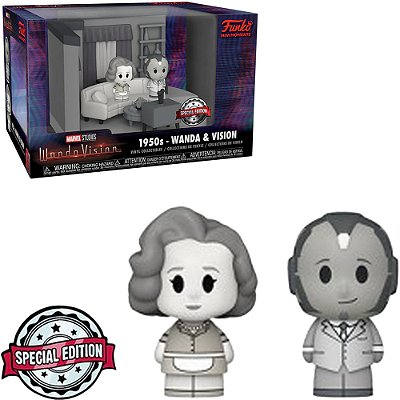 Funko Pop Marvel Wanda Vision Mini Moments Wanda & - Vision 2Pack #60664 Vinil 9,5 cm Oficial Funko
