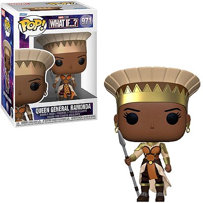 Funko Pop Marvel What Iff ? Queen - General Ramonda (Temporada 3) #971 Vinil 9,5 cm Oficial Funko