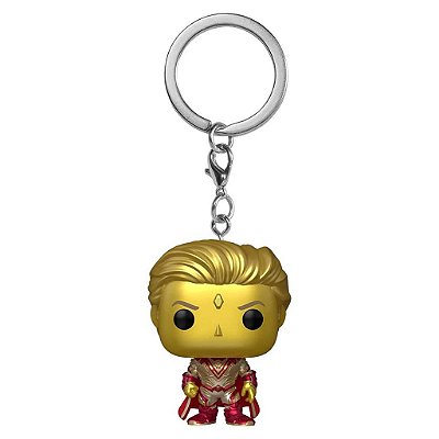 Funko Pop Keychain Guardians Galaxy 3 - Adam Warlock #67503 Vinil 9,5 cm Oficial Funko