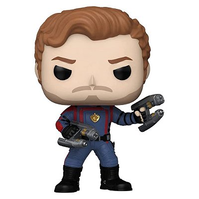 Funko Pop Guardians Galaxy - 3 Star-Lord #1201 Vinil 9,5 cm Oficial Funko