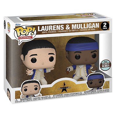 Funko Pop Hamilton Laurens & - Mulligan 2Pack #60936 Vinil 9,5 cm Oficial Funko