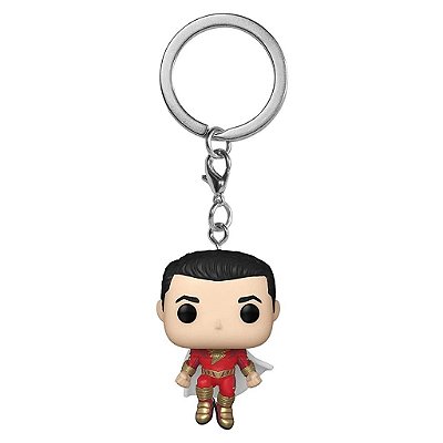 Funko Pop Keychain Shazam Fury Of The - Gods Shazam #69131 Vinil 9,5 cm Oficial Funko