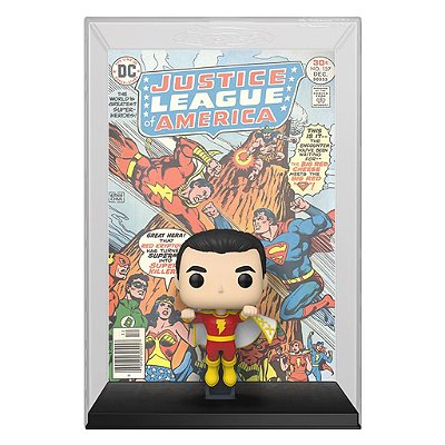 Funko Pop Comic Cover - Dc Shazam #14 Vinil 9,5 cm Oficial Funko